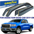 4 pcs in-Channel Window Deflectors for Dodge RAM 1500 Quad Cab P67359