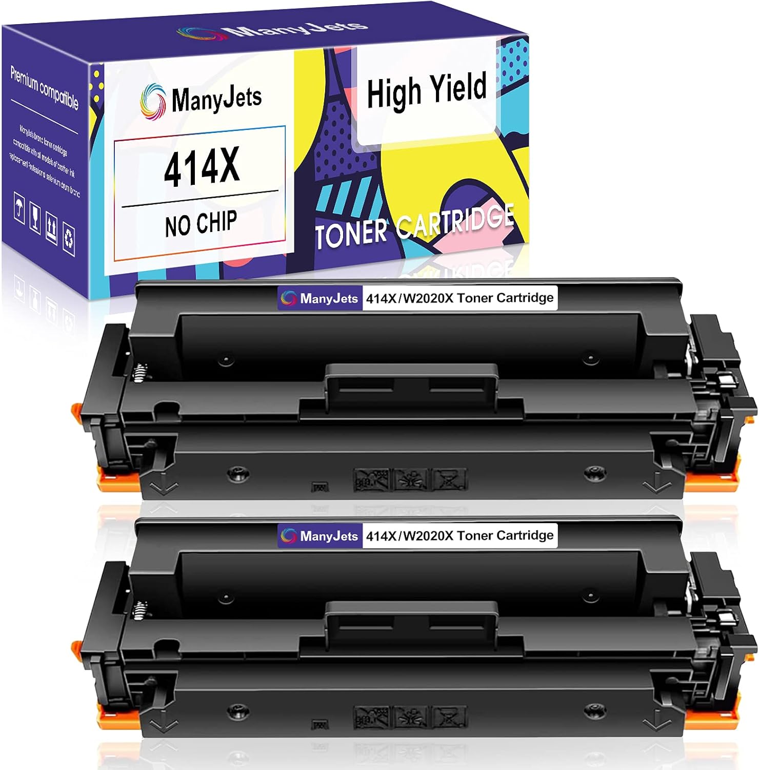 Black 2-Pack Toner Cartridge T70438