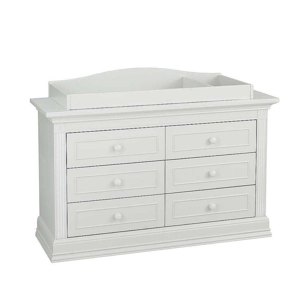Glazed White Changing Topper Y151359
