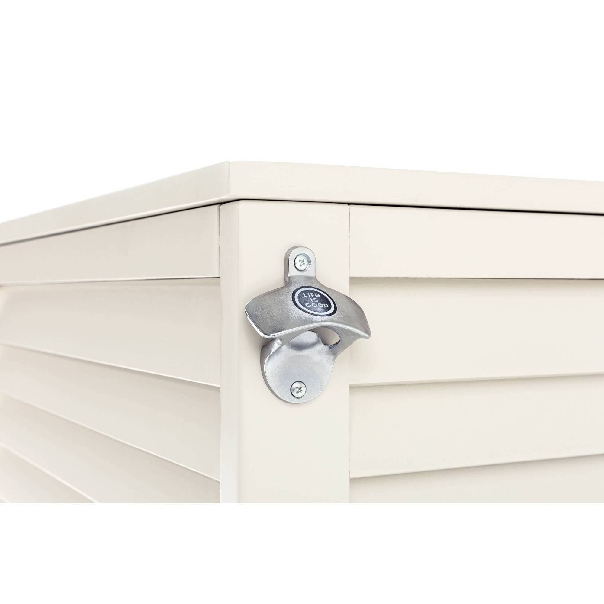 White Acacia Wood Cooler Q26565