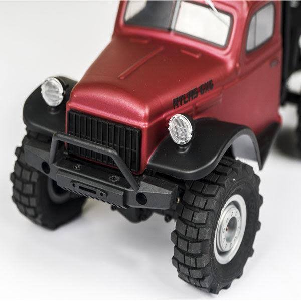 Red 6x6 RTR Crawler P75118