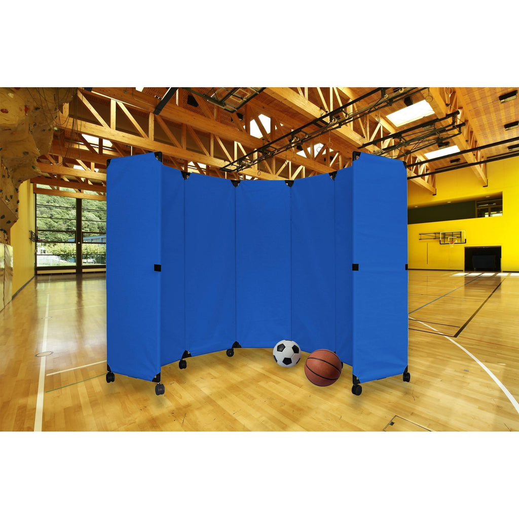 Blue Folding Portable Partition 10x22 V346695