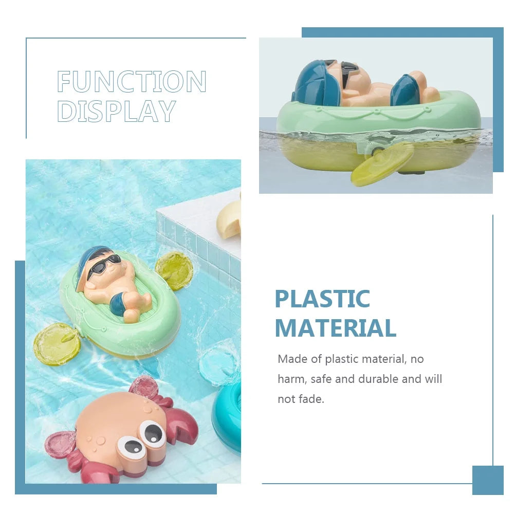 2pcs Boat Design Bathing Toys O9894