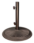 50 lb Bronze Market Umbrella Base K425