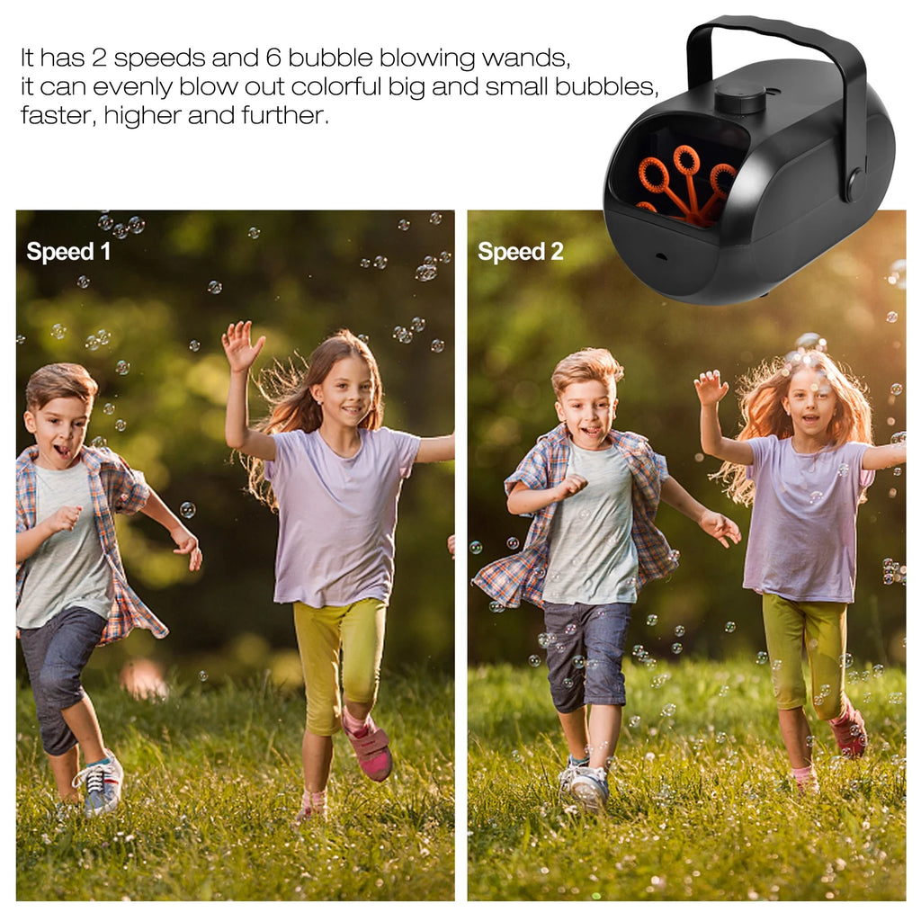 Portable Rechargeable Bubble Machine U129355
