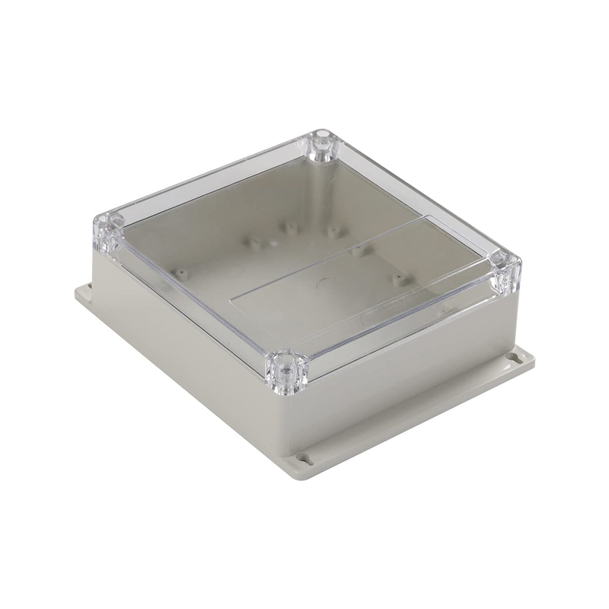 Junction Box ABS Plastic IP67 Universal Electrical Project Enclosure with Transparent Clear Cover Y56813