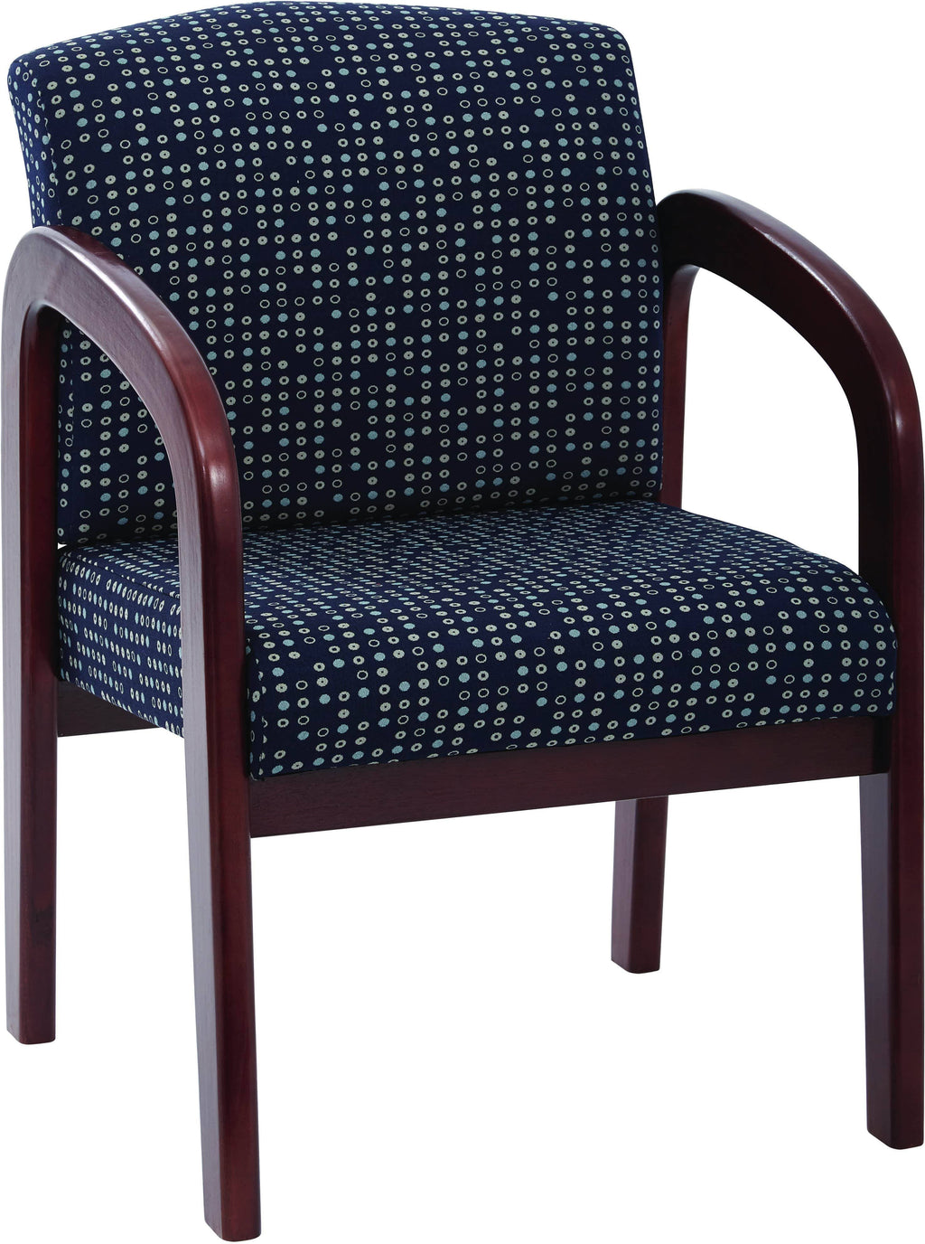Cherry Finish Wood Visitor Chair C299