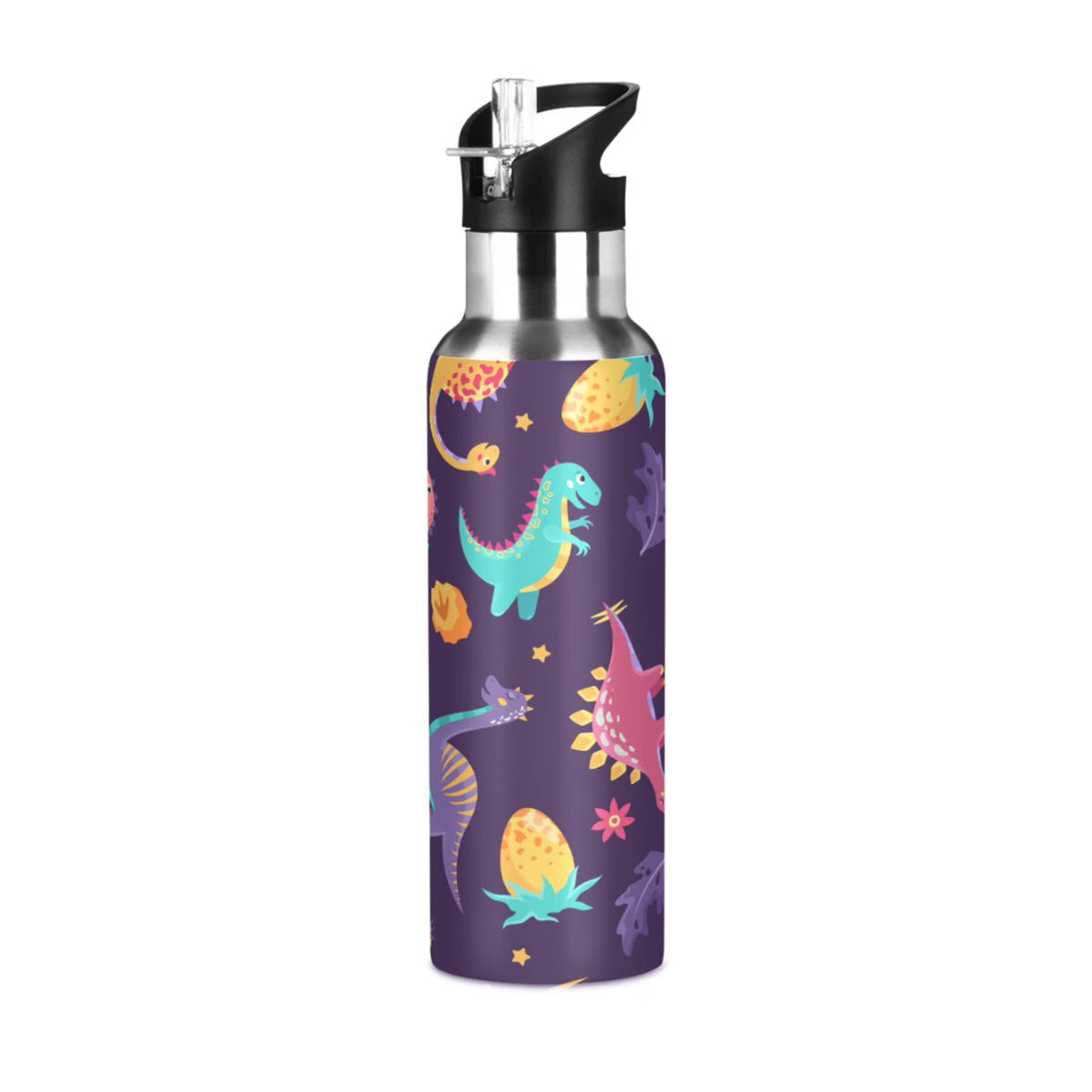 Stainless Steel Insulated Water Bottle with Straw Lid U20285