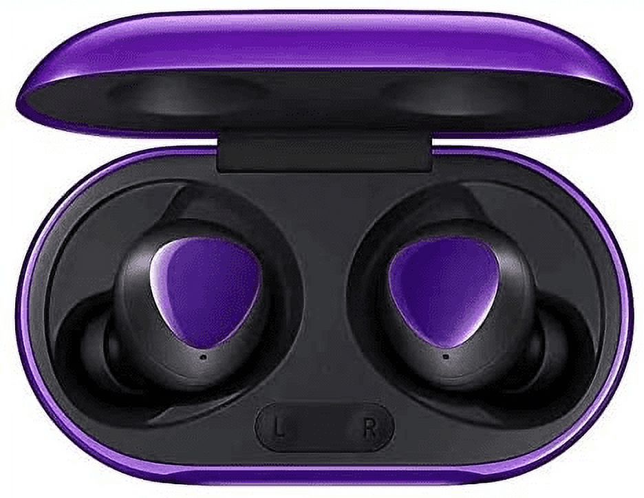 Purple True Bluetooth Earbud Headphones with Active Noise Cancelling N165984