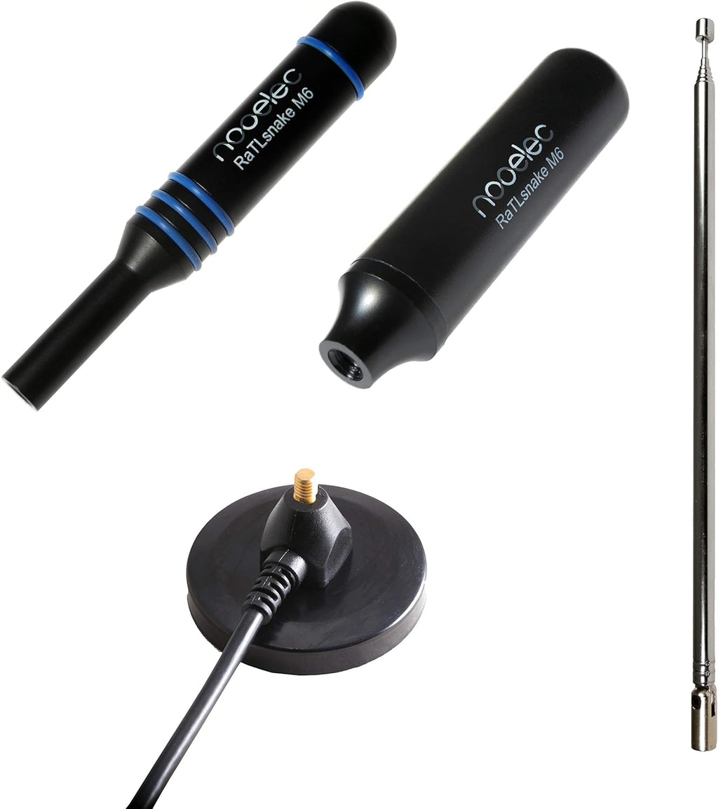 Magnetic Whip Antenna Set with Low-Loss RG58 Cable for 50 Ohm SMA Connectors V77690