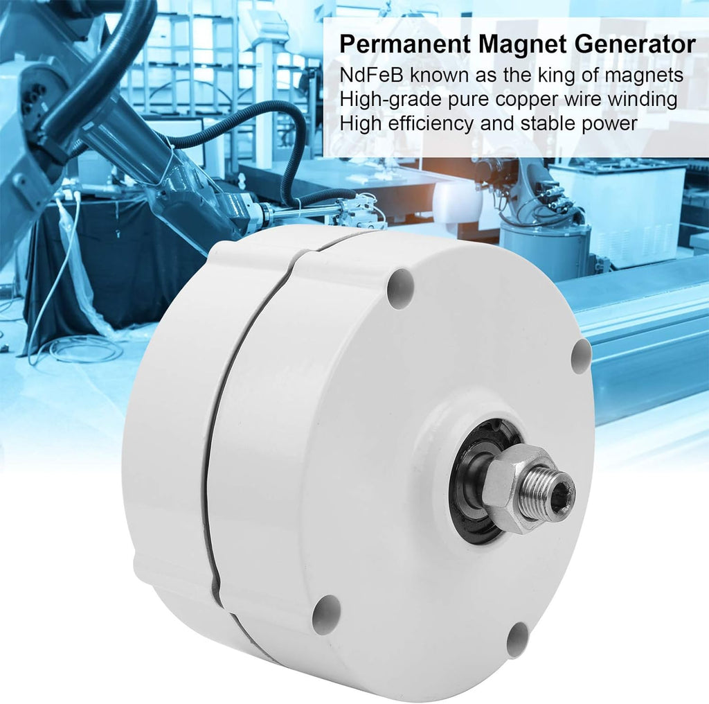 200W 3 Phase AC Permanent Magnet Generator Alternator with Rectifier 24V R351