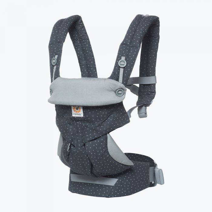 Navy Mini Dots Baby Carrier Y659