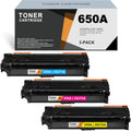 3 Pack C/M/Y Remanufactured Toner Cartridge for HP CP5525 M750 Printer H40898