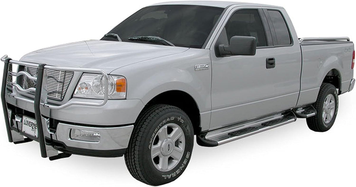 Polished Stainless Steel Side Entry Steps Truck Running Boards T47004