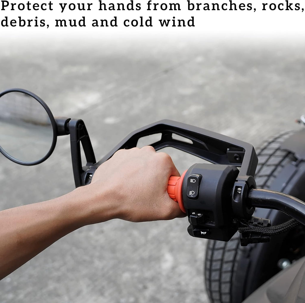 Black Aluminum Hand Guards Protector Kit (2PCS) U823