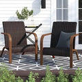 Dark Brown Patio Chair C815
