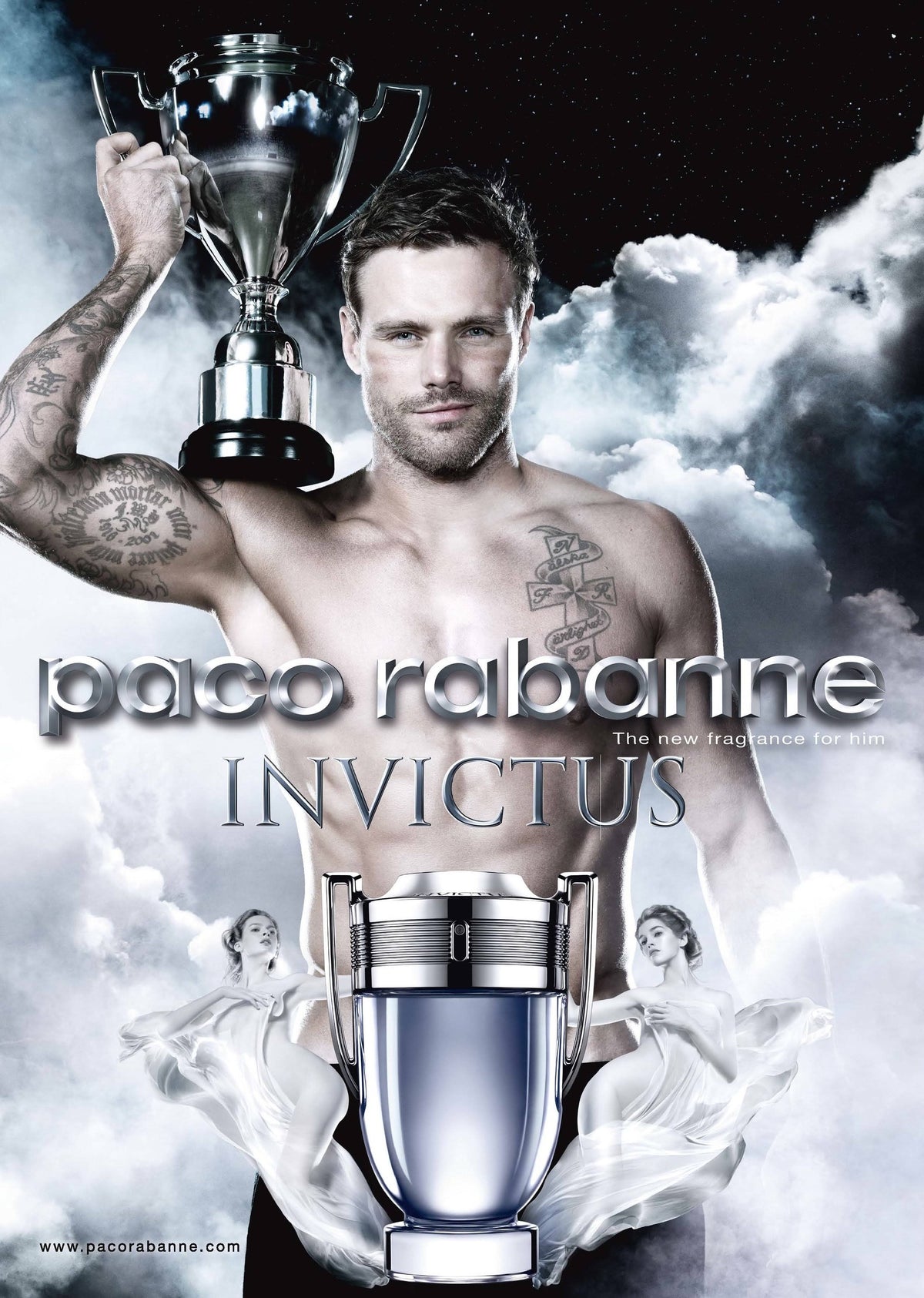 Invictus Edt 100 Ml + 2 Pcs I250