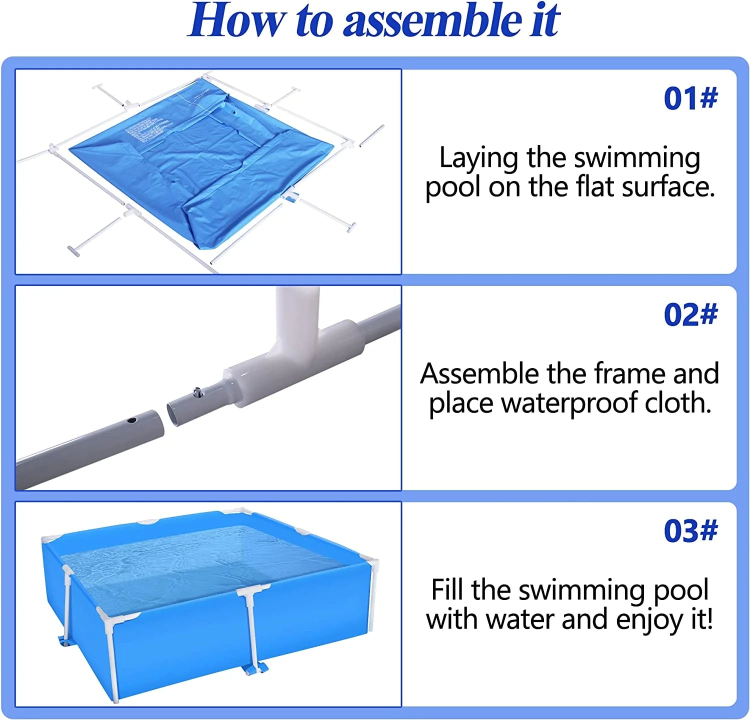 Metal Frame Pool P66898