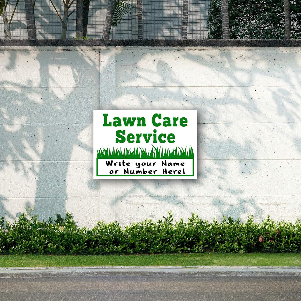18"x12" Single-Sided Waterproof Yard Signs (25) Pack of 2 T993