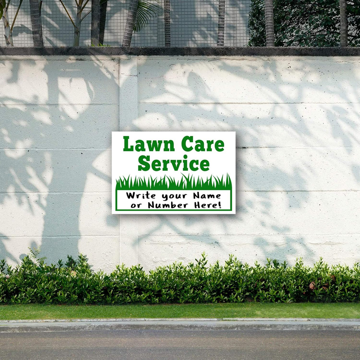 18"x12" Single-Sided Waterproof Yard Signs (25) Pack of 2 T993