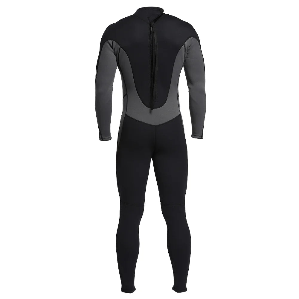 3mm Back Zip Full Body Wetsuit Jumpsuit H304