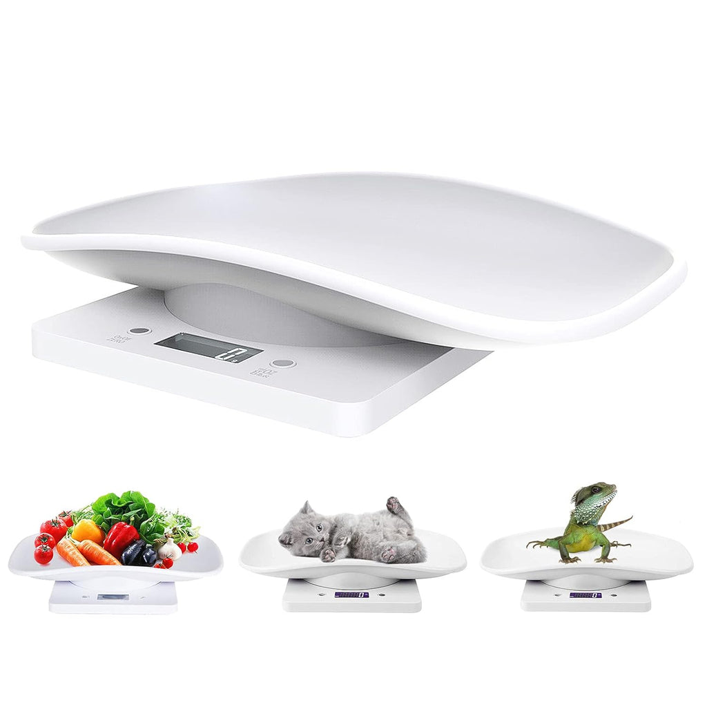 White LCD Multifunctional Mini Kitchen Scale, Pack of 2 O780309