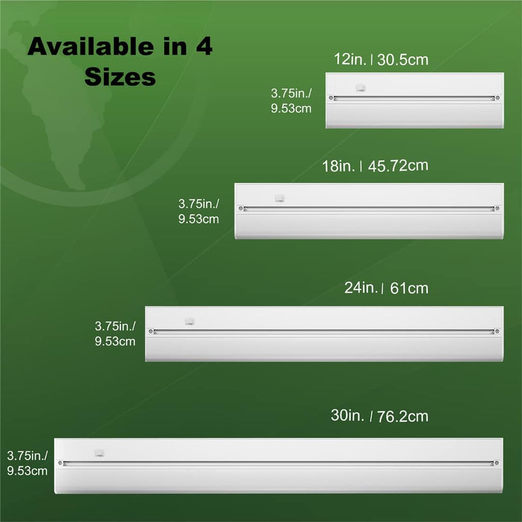 18 Smart Wi-Fi LED Undercabinet Bar, White, 1100 Lumen, Tunable Color Temp 2700K-6500K U882