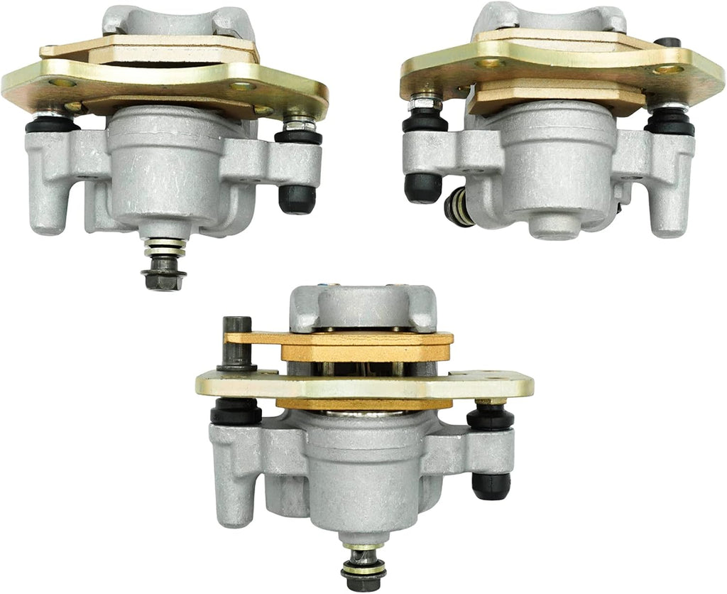 Front Left Right & Rear Brake Calipers W/Pads Pack of 2 Z1164
