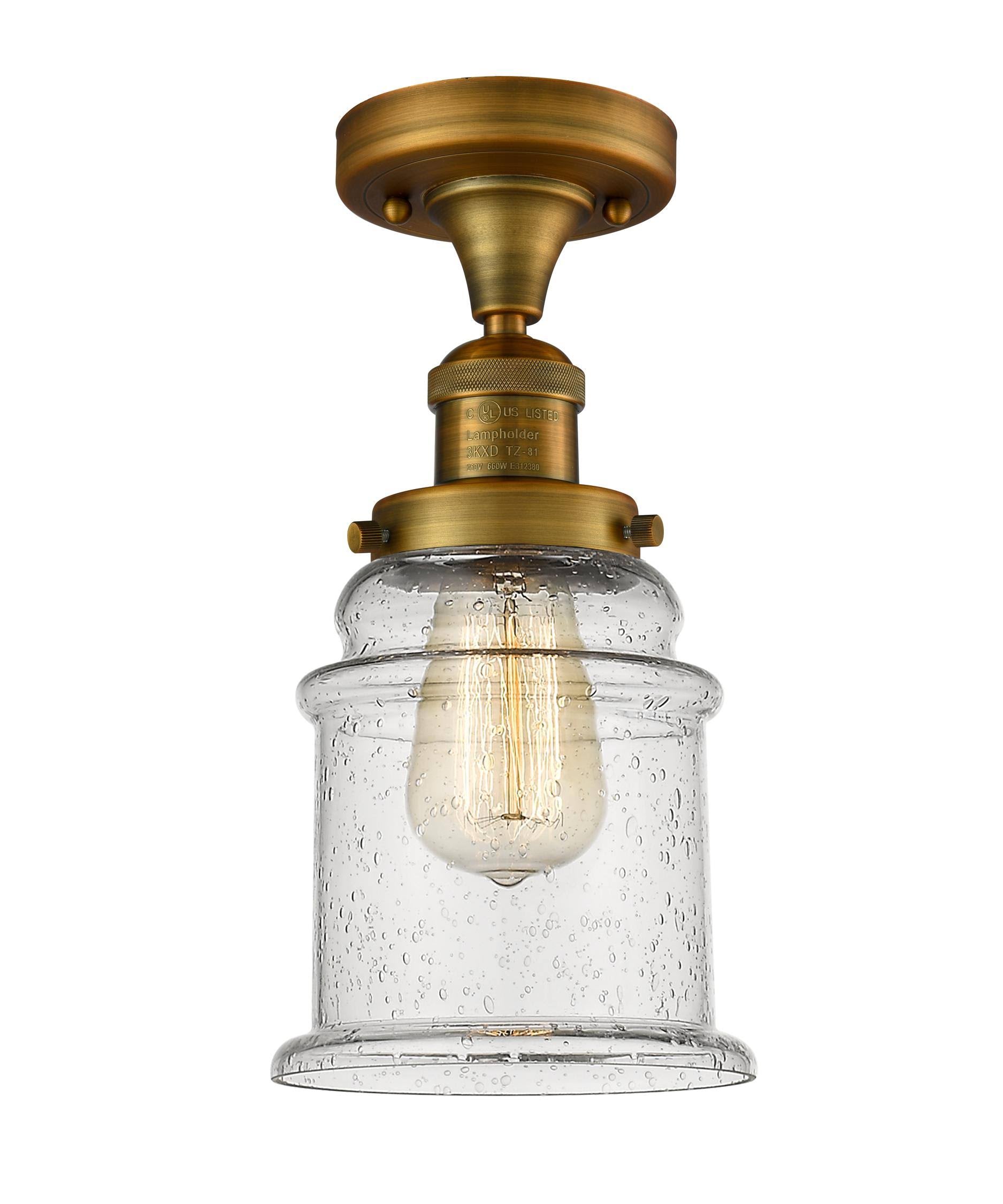 1 Light Semi-Flush Mount X991529