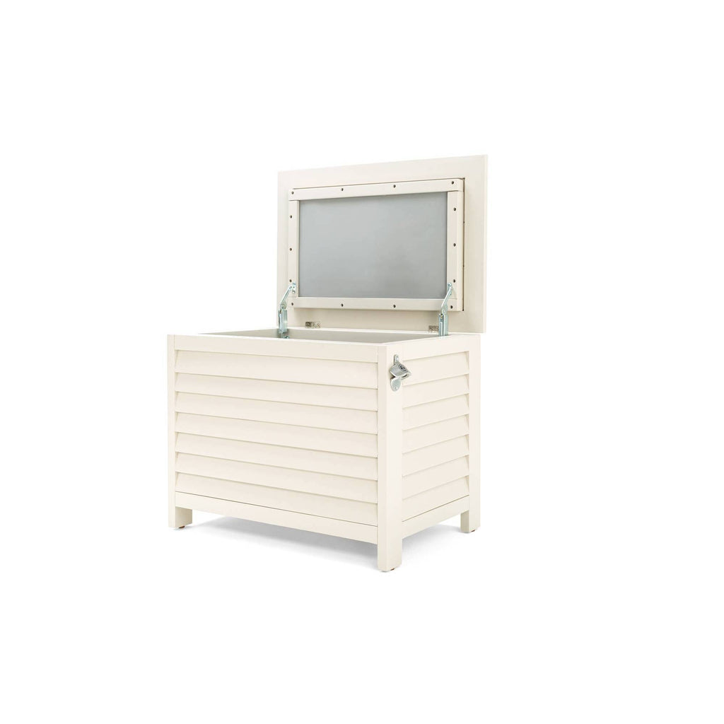 White Acacia Wood Cooler Q26565