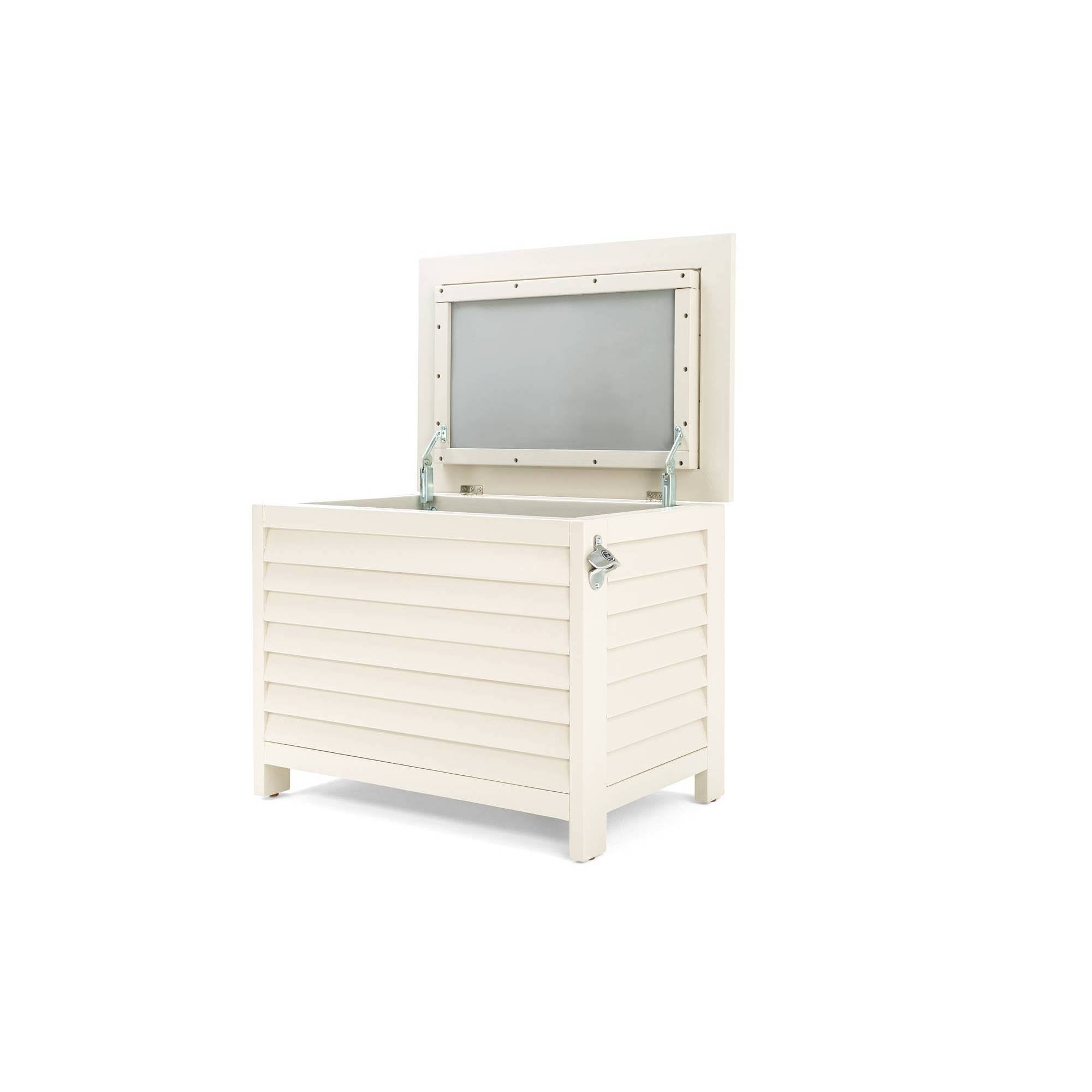 White Acacia Wood Cooler Q26565