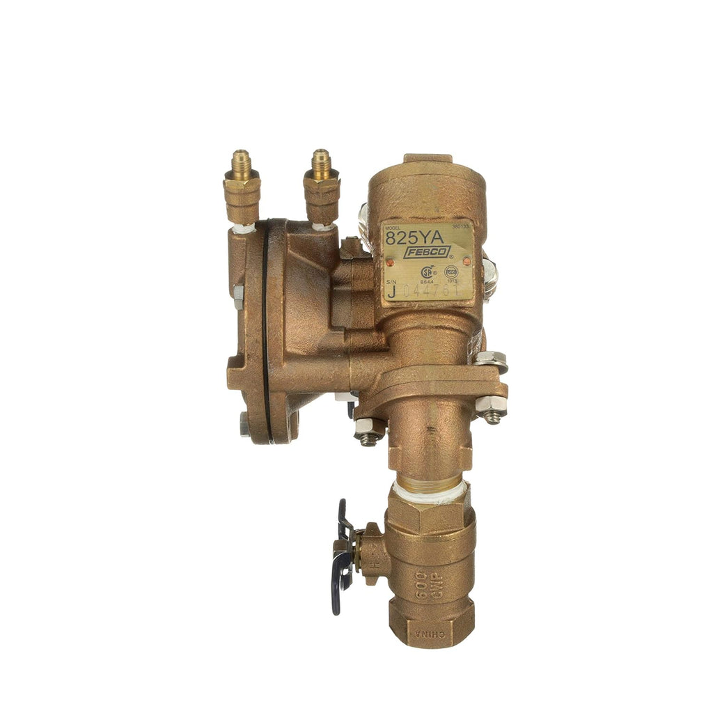 Angled Union Quarter Turn Shutoff Reduced Pressure Assembly, 1" A995
