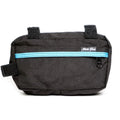 Black Bicycle Frame Bag with Zipper and Hook & Loop Fasteners C634765