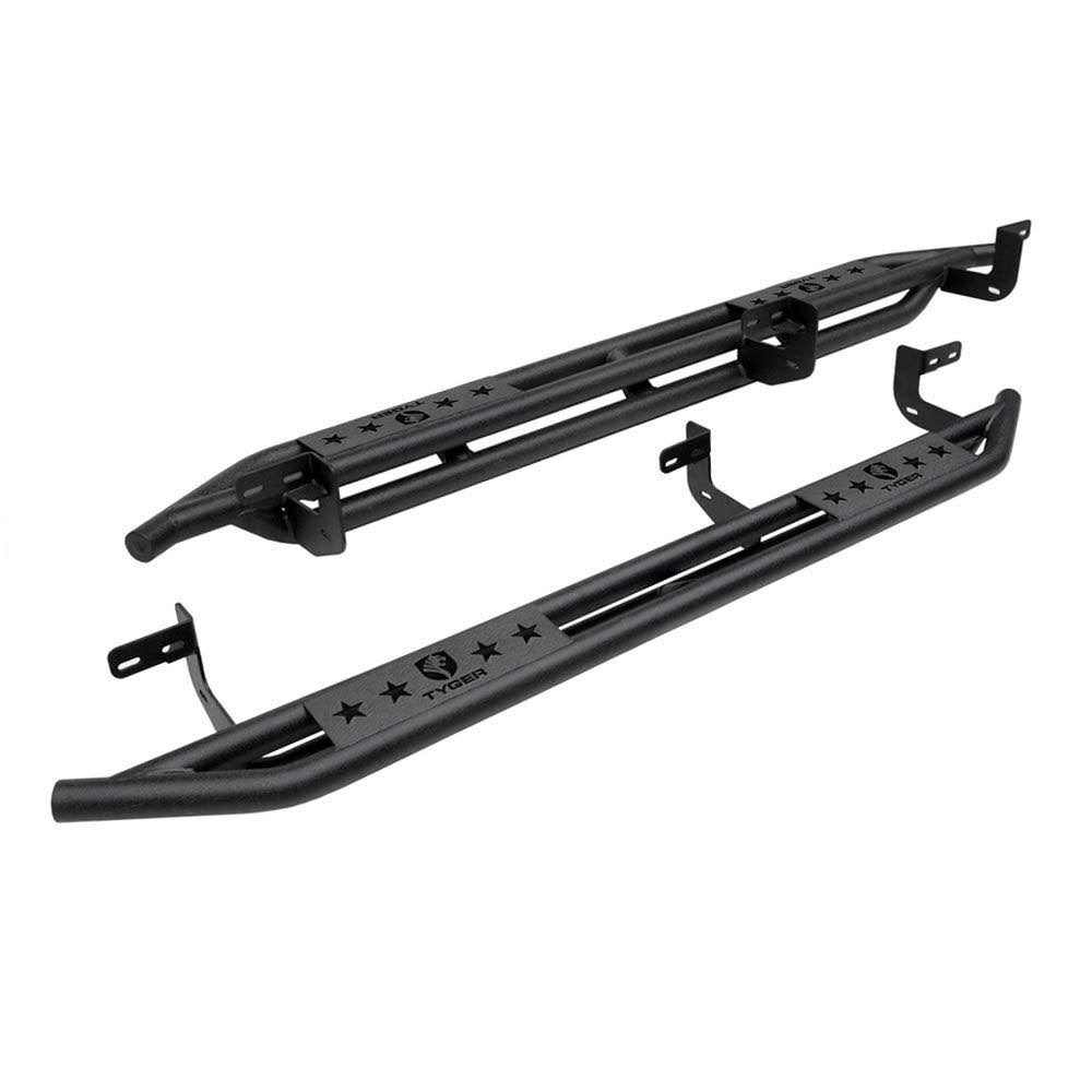 Textured Black Side Step Nerf Bars Running Boards C311