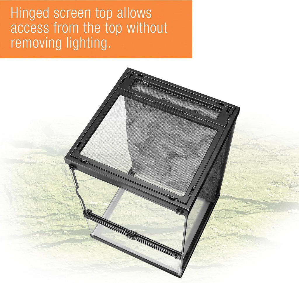 Tropical Reptile Vertical Starter Kit with Mini Halogen Lighting Q19220