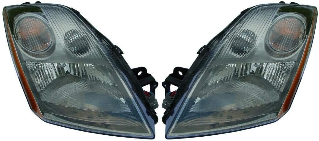 Headlight Assembly for Nissan Sentra 2007-2009 Driver and Passenger Side X90158