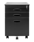 Black File Cabinet J6731