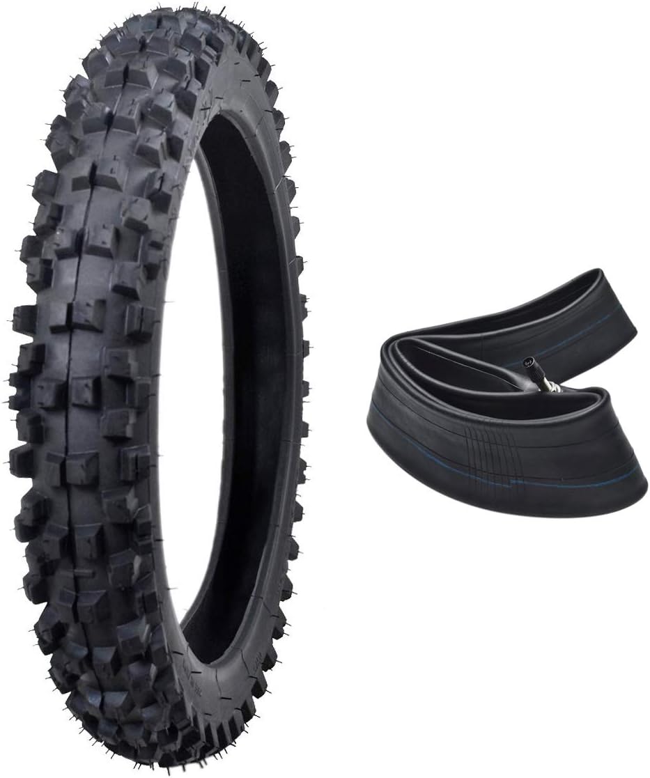60/100-14 14'' Knobby Tire With Tube Pack of 2 I29656