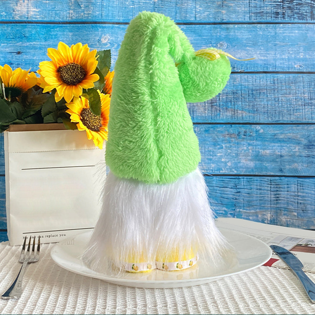 Gnomes Plush Doll Summer Style Faceless Doll Plushie Ornament Lemon Dwarf Doll Home Decor I815