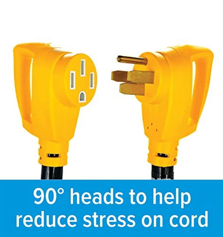 50-Foot 50-Amp RV Extension Cord with Copper 6/3 + 8/1-Gauge Wires W75190