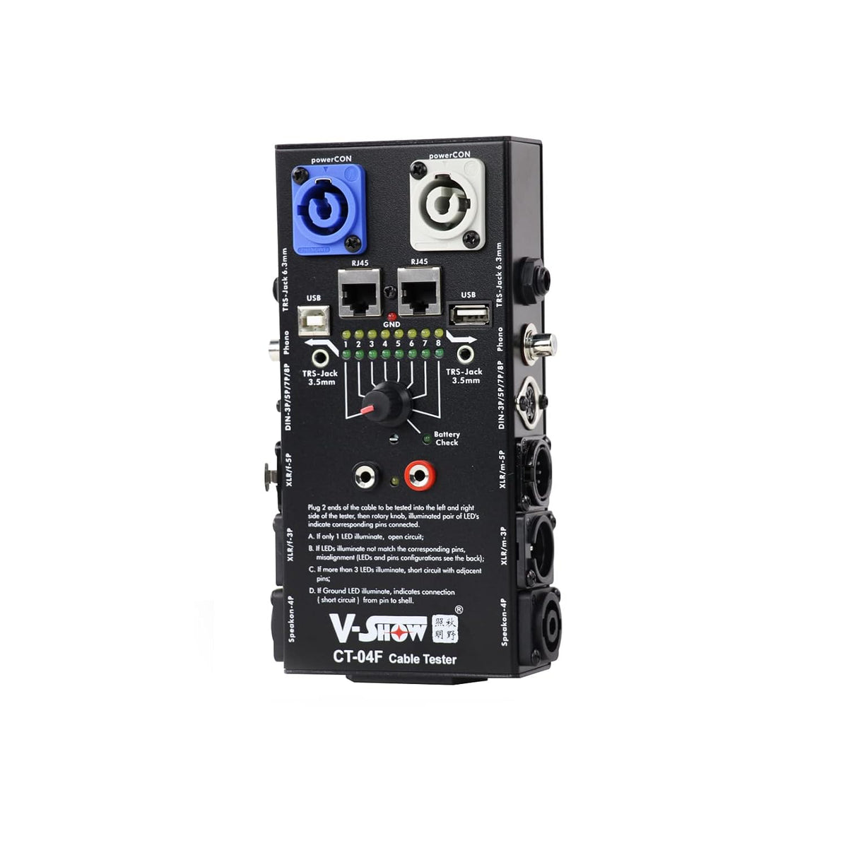 Cable Tester Wire Tracker 8-Way Switch G688601