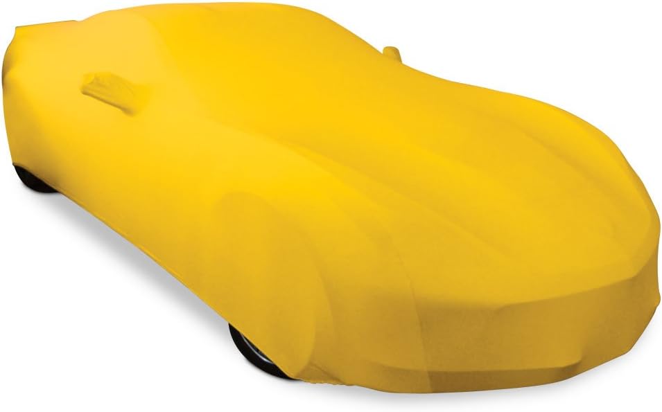 Blue Stretch Satin Indoor Car Cover C692080
