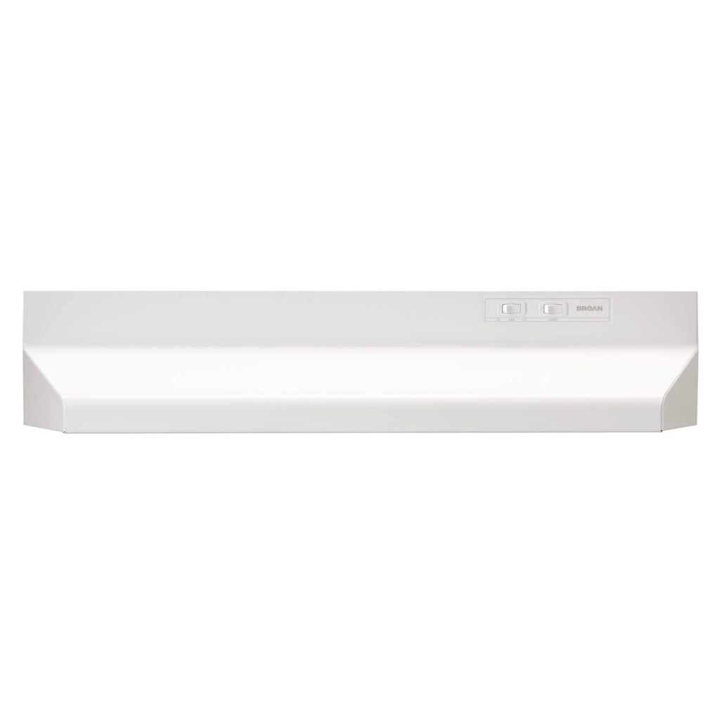 White 24x22W Under Cabinet Range Hood N767796
