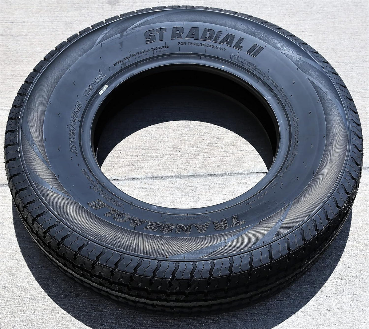 Transeagle ST Radial II Trailer Radial Tire ST235/80R16 Load Range F 12-Ply BSW Z206