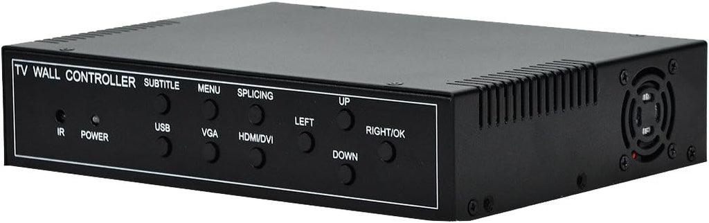 Video Wall Controller 2x2, 1080p, HDMI, DVI, USB, VGA Inputs, HDMI Outputs V2699