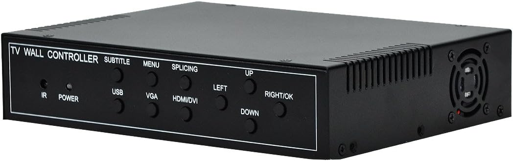Video Wall Controller 2x2, 1080p, HDMI, DVI, USB, VGA Inputs, HDMI Outputs V2699