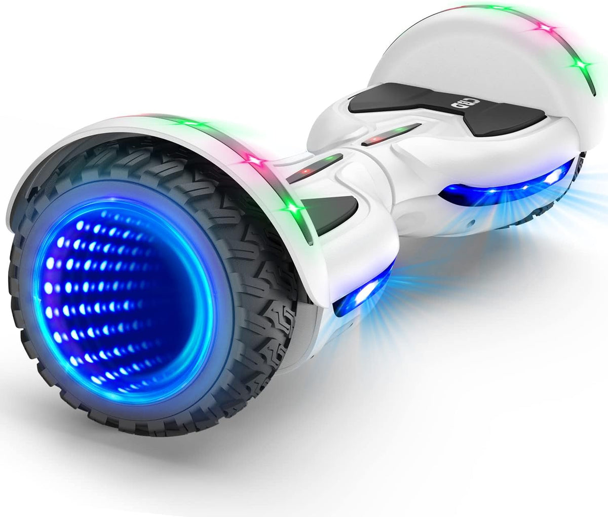 6.5 inch All Terrain Self Balancing Hoverboard with Bluetooth and LED Lights C553303