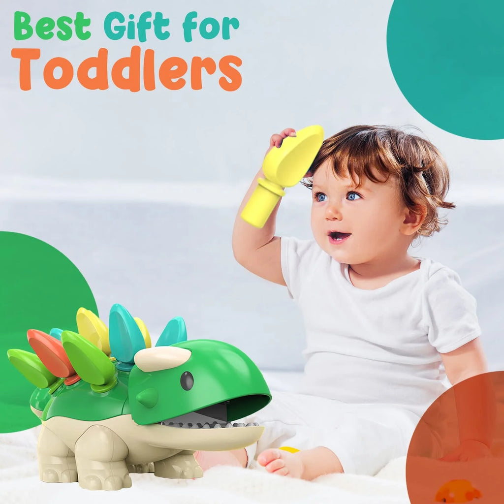 Dinosaur Toy with 12 Spike Quills for Matching Colors C965182
