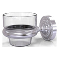 Satin Chrome Wall Mounted Candle Holder O351