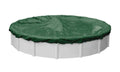 Forest Green Winter Pool Cover for Round Above Ground Swimming Pools, 30-ft. Round Pool F682